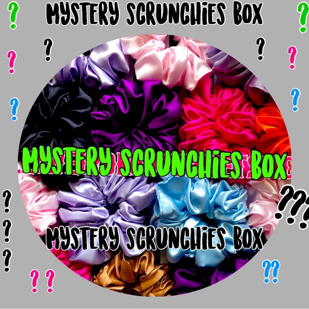 Mystery satin scrunchies box